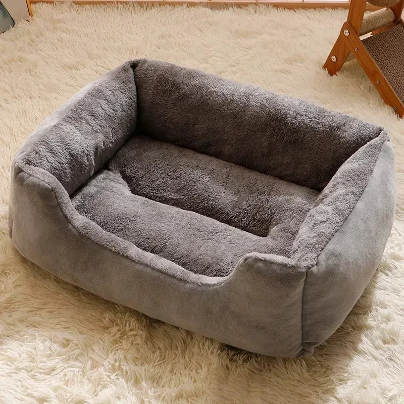 CloudNest Pet Bed™ – Μαλακό Βελούδινο Καταπραϋντικό Κρεβάτι για Γάτες & Μικρούς Σκύλους