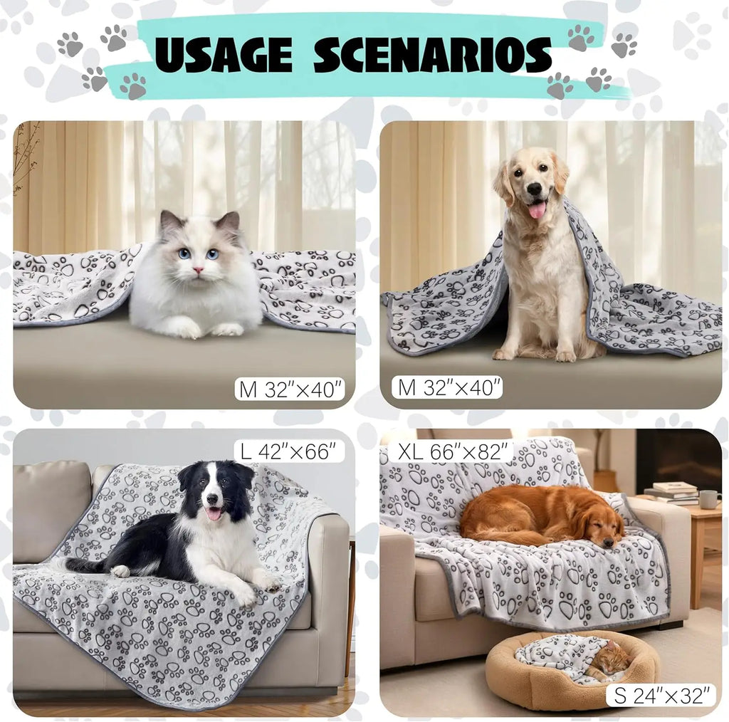 SnugglePaws™ Ultra Soft Pet Blanket