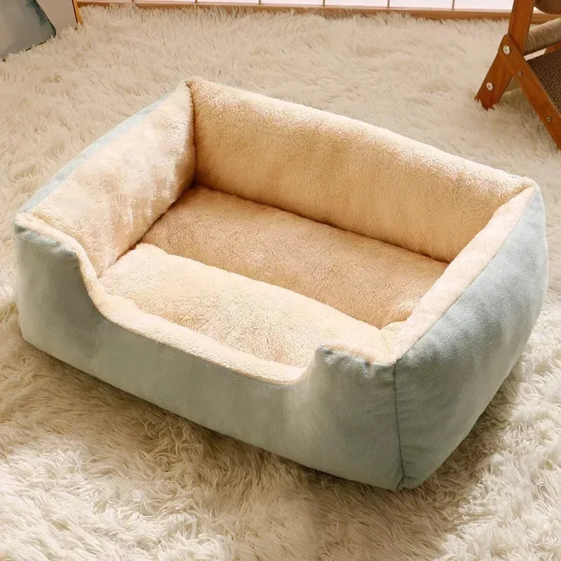 CloudNest Pet Bed™ – Μαλακό Βελούδινο Καταπραϋντικό Κρεβάτι για Γάτες & Μικρούς Σκύλους