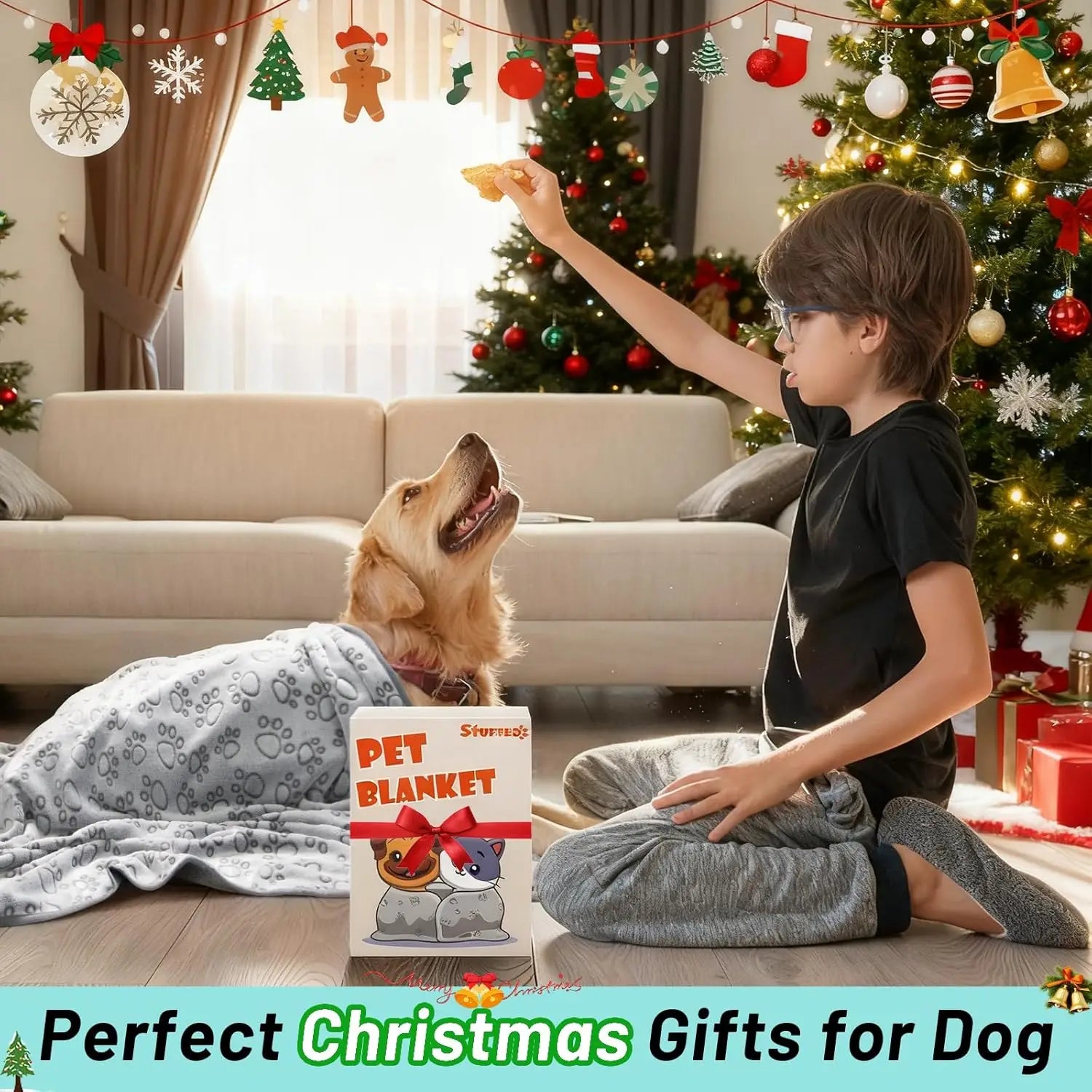 SnugglePaws™ Ultra Soft Pet Blanket