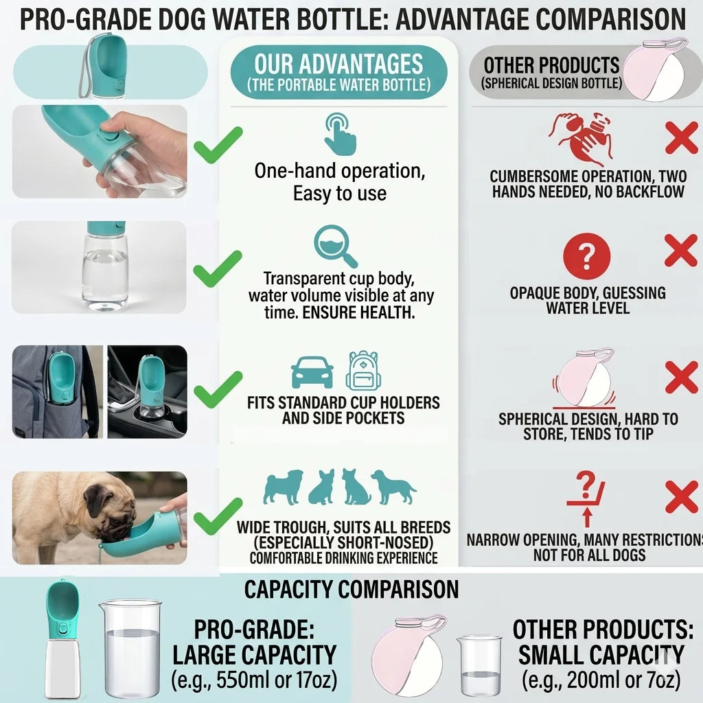 Portable Pet Water Bottle