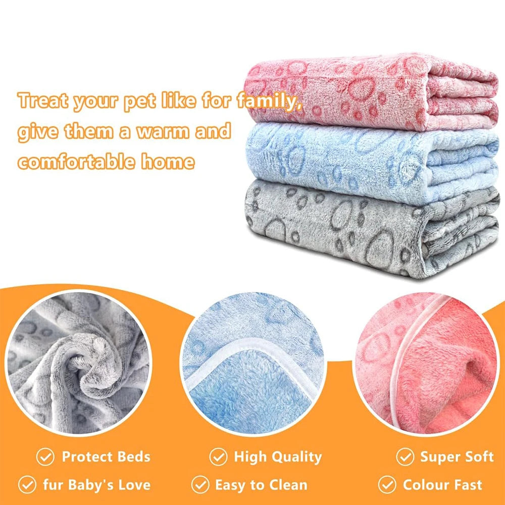 CozyPaws™ – Ultra Soft Washable Pet Blanket